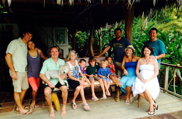 A family lodge in the Rainforest of Costa Rica